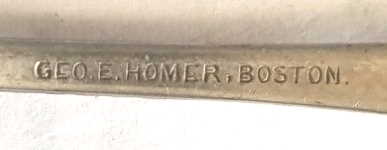 Geo. E. Homer - Boston, MA Geo. E. Homer - Boston, MA
