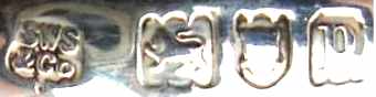 SWS over & Co into a shield mark, S W Smith & Co  , London 1910