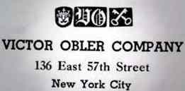 Victor Obler Company - New York City