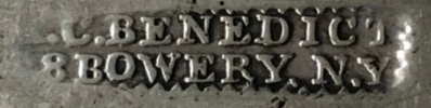 A.C. Benedict sterling silver mark A.C. Benedict sterling silver mark