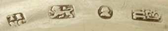 TI over NC  mark, Creswick & Co -Thomas, James & Nathaniel Creswick- , Sheffield 1834