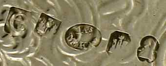 IAS over McKAY into a circle mark, IAS McKAY, Edinburgh 1810