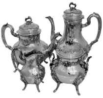 Nesme & Ollagnier: tea and coffee service