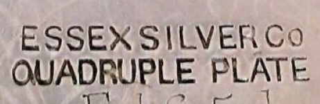 Essex Silver co: trade mark of The Wallingford Co. Inc. - Wallingford, CT