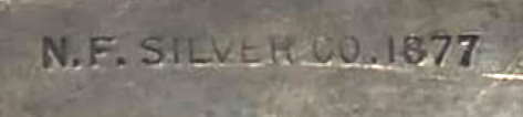 Niagara Falls 1877 Silver Co: a trademark of Oneida Silversmiths