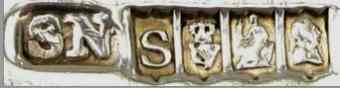 SN mark, Samuel Neville, Dublin 1814