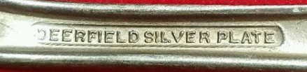 R. Wallace & Sons. Mfg. Co. - Wallingford CT: flatware trademark Deerfield silver plate