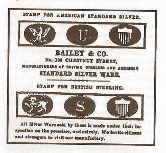 Bailey & Co - Philadelphia, PA: ancient advertisement