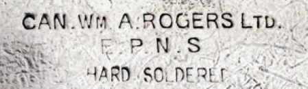 Canadian branch of Wm.A.Rogers Ltd.