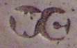 WC into two circles mark, William Carter (possibly), London 1867