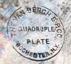 Van Bergh Silver Plate Co. - Rochester NY