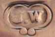 J.W into a sort of conjoined circles mark, James Weir I, Glasgow 1924