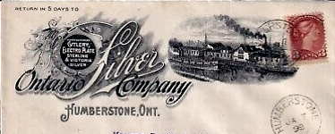 Ontario Silver Co - Humberstone, Ontario, Canada and Muncie, IN