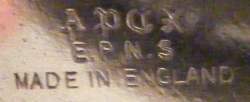 John Biggin & Co  Ltd - Sheffield: APEX trademark