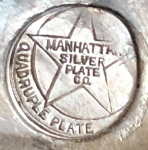 Manhattan Silver Plate Co - Lyons, NY