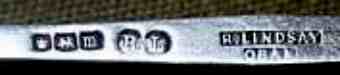 RL into two conjoined circles mark, R. Lindsay, Sheffield 1904