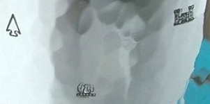 Example of 'Eagle' mark on Old Newbury Crafters item