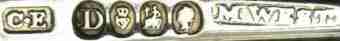 C.E mark, Christopher Eades and M.West retailer, Dublin 1824
