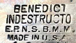 Benedict MFG, Co. East Syracuse NY