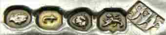 JW in script of various shapes mark, John James Whiting , London 1834