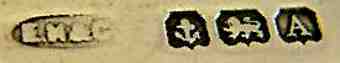 EH&;Co into an oval mark, Edwin Horton, trading as  Horton & Co, Birmingham 1925