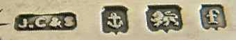 J.C&S  mark, Joseph Cook & Son Ltd, Birmingham 1905
