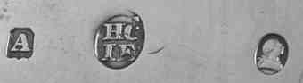 HC over IE into an oval mark, Henry Chawner & John Emes, London 1796