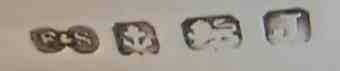 E&S into two conjoined circles mark, Edward & Sons, Birmingham 1933