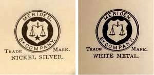 Meriden Britannia Company trademarks Meriden Britannia Company trademarks
