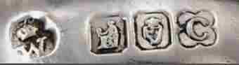 W under a crown mark, West & Son, Dublin 1918 W under a crown mark, West & Son, Dublin 1918