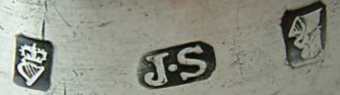 J.S mark, not identified, Dublin c. 1800