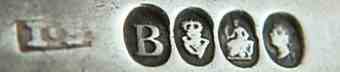 I.S mark, James Scott, Dublin 1822 I.S mark, James Scott, Dublin 1822