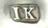 I.K into a chamfered rectangle mark, John King, London 1783 - courtesy Johnboy's Antiques Emporium