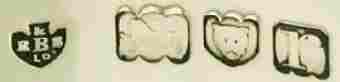 EBs under & over Ld into a shield  mark, Edward Barnard & Sons, London 1912
