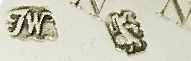 TW in script mark, Thomas Whipham, London 1755