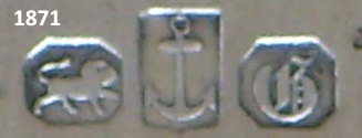 Gorham Mfg Co mark 1871