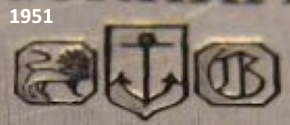 Gorham Mfg Co mark 1951
