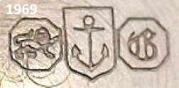 Gorham Mfg Co mark 1969