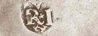R 'star' I into a heart mark, Robert Inglis -possibly-, Edinburgh 1705