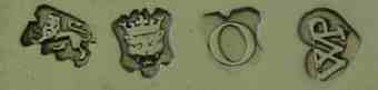 WP into a heart mark, William Peaston, London 1749