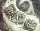 I blossom D mark, John Delmester or Dempster , London 1760