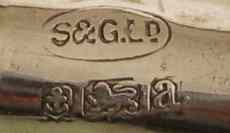 SALMON & GLUCKSTEIN - London: Birmingham 1900 SALMON & GLUCKSTEIN - London: Birmingham 1900 hallmark
