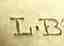 L.B without frame mark, Louis Blumfeld trading as Adolph Frankau & Co Ltd, Birmingham 1909
