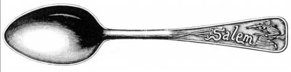 Salem Witch spoon: first pattern made by Durgin Salem Witch spoon: first pattern made by Durgin