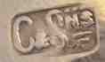C&Sns into an oblong rectangle mark, Chaplin & Sons, London 1896