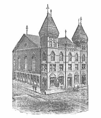 Daniel Low & Co store on Cor. of Essex and Washington Streets