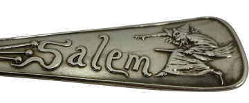 Salem Witch spoon: first pattern made by Durgin (detail)
