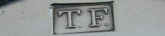 T.F mark, Thomas Fattorini Ltd, Birmingham 1970 T.F mark, Thomas Fattorini Ltd, Birmingham 1970