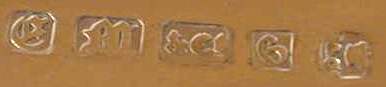 Elkington date mark 6  for 1846