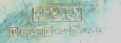 Bernard Rice's Sons - NY: trade name APOLLO EPC